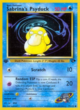 Sabrina's Psyduck (99/132) [Gym Challenge Unlimited]