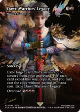 Mizzix's Mastery (FCA-041) - FINAL FANTASY: Through the Ages / Dawn Warriors' Legacy (Borderless) Foil