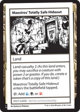 Maestros' Totally Safe Hideout (MB2-999-MTSHO) - Mystery Booster 2