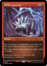 Deflecting Swat (Foil Etched) [Commander Masters]