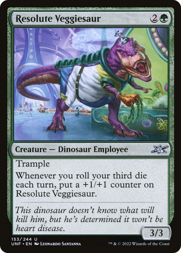 Resolute Veggiesaur [Unfinity]