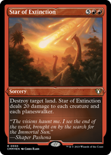 Star of Extinction (Foil Etched) [Commander Masters]