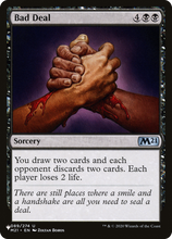 Bad Deal (PLST-M21-89) - The List