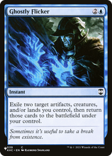 Ghostly Flicker (PLST-KHC-39) - The List