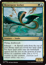 Skyserpent Seeker (-224) - Aetherdrift Foil
