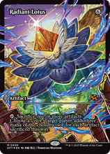 Radiant Lotus (Showcase) (DFT-406) - Aetherdrift Foil