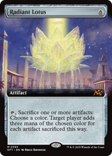 Radiant Lotus (Extended Art) (-395) - Aetherdrift