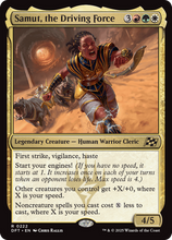 Samut, the Driving Force (-222) - Aetherdrift Foil