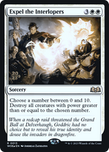 Expel the Interlopers [Wilds of Eldraine Prerelease Promos]