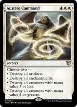 Austere Command [Wilds of Eldraine Commander]