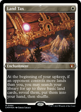 Land Tax (Foil Etched) [Commander Masters]