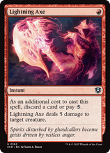 Lightning Axe (-162) - Innistrad Remastered Foil
