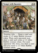 Tempt with Bunnies [Bloomburrow Commander]