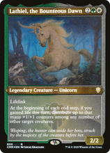 Lathiel, the Bounteous Dawn (Etched) [Commander Legends]