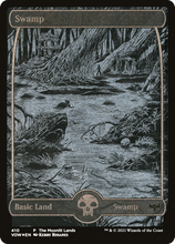Swamp (The Moonlit Lands) (Foil Etched) [Innistrad: Crimson Vow Promos]