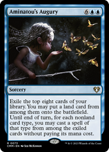 Aminatou's Augury [Commander Masters]