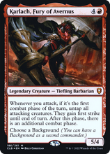 Karlach, Fury of Avernus [Commander Legends: Battle for Baldur's Gate Prerelease Promos]