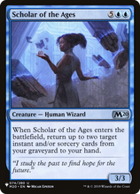 Scholar of the Ages (PLST-M20-74) - The List
