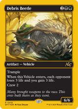 Debris Beetle (First-Place Foil) (-478) - Aetherdrift