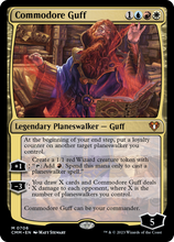 Commodore Guff [Commander Masters]