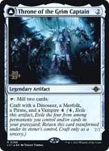 Throne of the Grim Captain // The Grim Captain [The Lost Caverns of Ixalan Prerelease Cards]