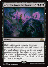 Afterlife from the Loam (TDC-025) - Commander: Tarkir: Dragonstorm
