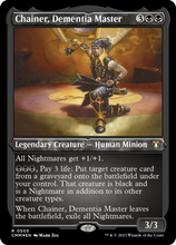 Chainer, Dementia Master (Foil Etched) [Commander Masters]