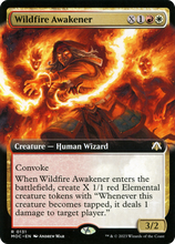 Wildfire Awakener (Extended Art) [March of the Machine Commander]