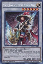 Virgil, Rock Star of the Burning Abyss [NECH-EN085] Secret Rare