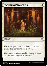 Swords to Plowshares [Bloomburrow Commander]