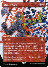 Chaos Warp (Borderless Alternate Art) [Double Masters 2022]