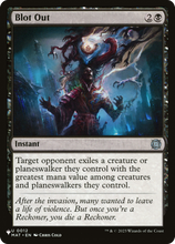Blot Out (PLST-MAT-12) - The List
