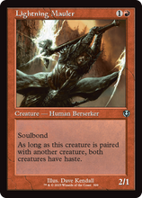 Lightning Mauler (Retro Frame) (-399) - Innistrad Remastered