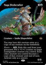 Naga Fleshcrafter (Borderless) (TDM-333) - Tarkir: Dragonstorm
