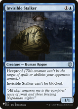 Invisible Stalker (PLST-ZNC-27) - The List