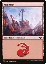 Mountain (372) [Strixhaven: School of Mages]