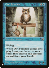 Owl Familiar (PLST-POR-63) - The List