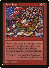 Rock Slide (PLST-VIS-92) - The List