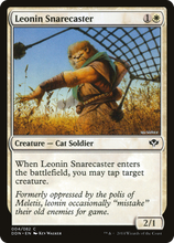 Leonin Snarecaster [Duel Decks: Speed vs. Cunning]