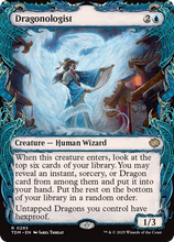 Dragonologist (Showcase) (TDM-295) - Tarkir: Dragonstorm