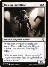 Flaming Fist Officer [Commander Legends: Battle for Baldur's Gate]