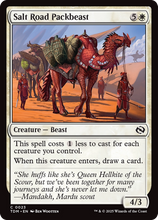 Salt Road Packbeast (TDM-023) - Tarkir: Dragonstorm Foil