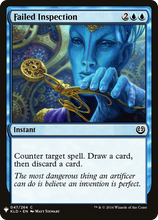 Failed Inspection [Mystery Booster]