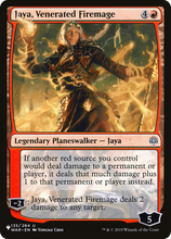 Jaya, Venerated Firemage (PLST-WAR-135) - The List