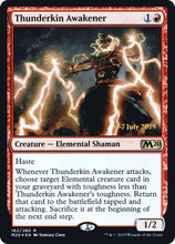 Thunderkin Awakener [Core Set 2020 Prerelease Promos]