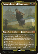 Tetsuo, Imperial Champion (Foil Etched) [Dominaria United Commander]
