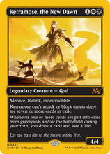 Ketramose, the New Dawn (First-Place Foil) (-482) - Aetherdrift
