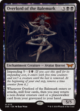Overlord of the Balemurk (DSK-113) - Duskmourn: House of Horror Foil