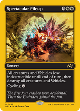 Spectacular Pileup (First-Place Foil) (-433) - Aetherdrift