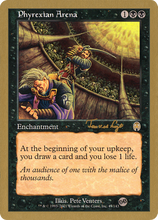 Phyrexian Arena (Tom van de Logt) (SB) [World Championship Decks 2001]